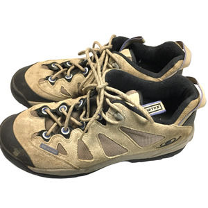 Salomon Hiking Shoes Contagrip YS8 Trail Tan 8.5